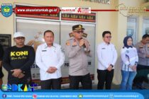 ASISTEN BIDANG ADMINISTRASI UMUM LEPAS KONTINGEN PENCAK SILAT OKU SELATAN MENUJU KAPOLDA CUP 2026