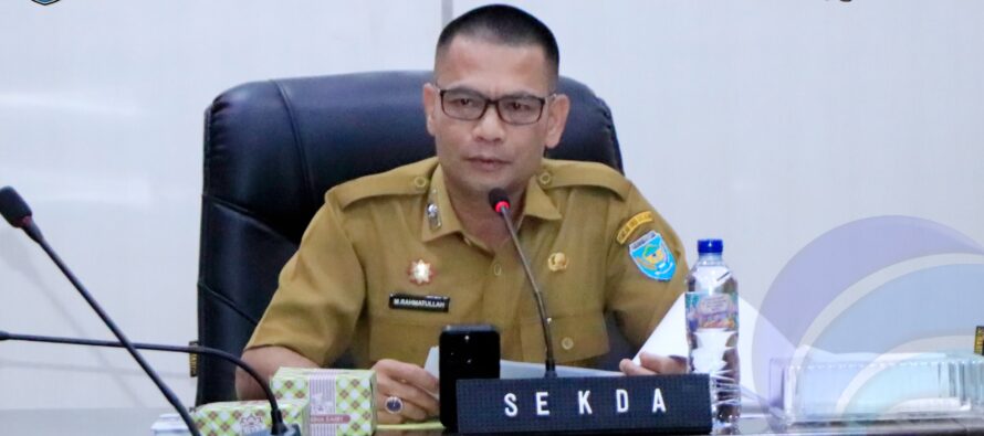 SEKDA OKU SELATAN PIMPIN RAPAT PENILAIAN PIKIR RENCANA PEMBANGUNAN KLINIK DAN RUMAH SAKIT SWASTA PT ISMADANA MEDIKA
