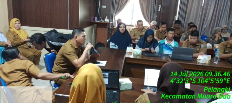 BAPPERIDA OKU SELATAN GELAR ASISTENSI INPUT LAPORAN EVALUASI RENJA TRIWULAN II TAHUN 2026 KE APLIKASI E-DALEV SIPD RI