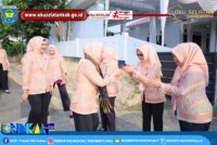 KETUA DWP PROVINSI SUMSEL LAKSANAKAN KONSOLIDASI DAN PENILAIAN SEKRETARIAT DWP KABUPATEN OKU SELATAN