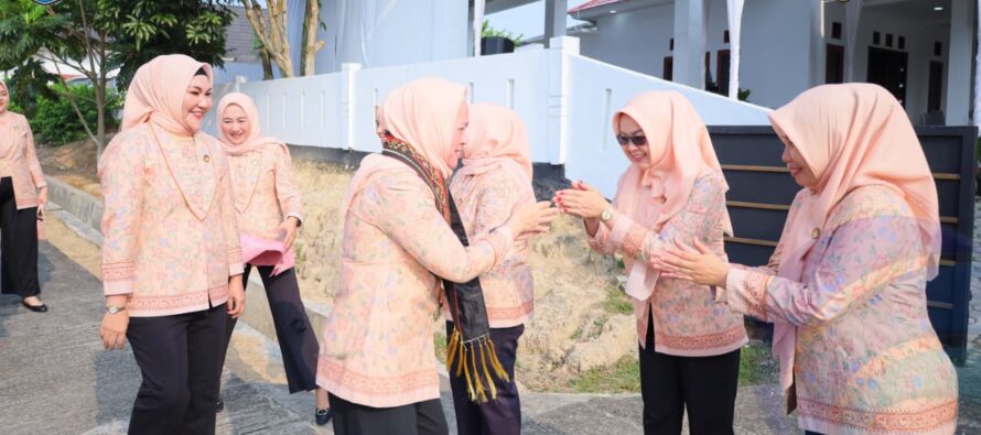 KETUA DWP PROVINSI SUMSEL LAKSANAKAN KONSOLIDASI DAN PENILAIAN SEKRETARIAT DWP KABUPATEN OKU SELATAN