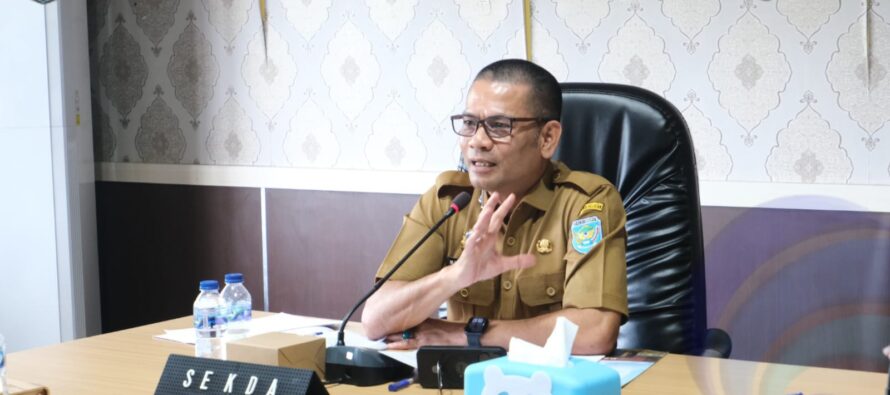 SEKDA OKU SELATAN PIMPIN RAPAT PEMBENTUKAN TIM KOORDINASI DAERAH PENCEGAHAN DAN PENANGANAN ANAK TIDAK SEKOLAH