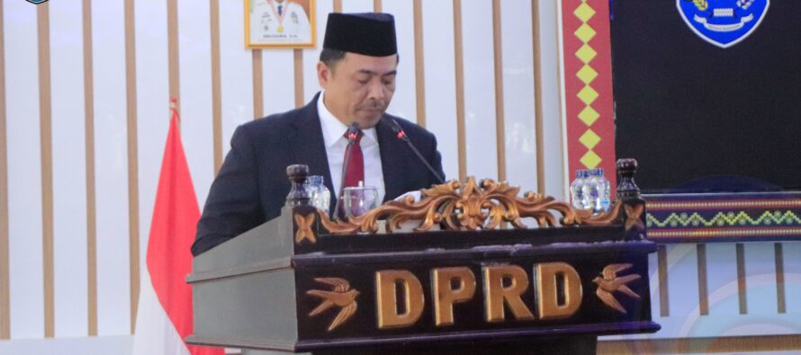 BUPATI DAN WAKIL BUPATI OKU SELATAN HADIRI RAPAT PARIPURNA PENYAMPAIAN RKA-SKPD DAN RAPERDA APBD TAHUN ANGGARAN 2027